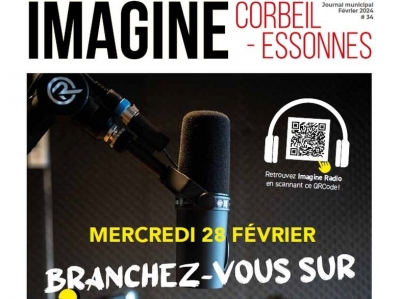 Couv magazine Imagine Corbeil-Essonnes février 2024